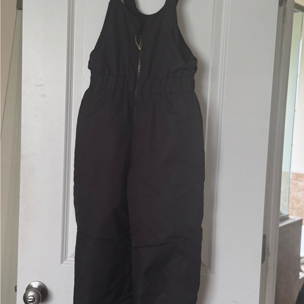 Black Insulated Overalls